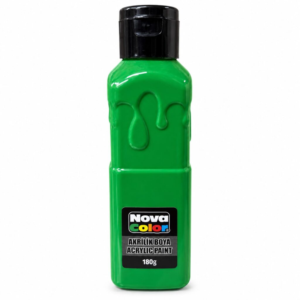 Nova Color Akrilik Boya 180 Gram Yeşil Renk