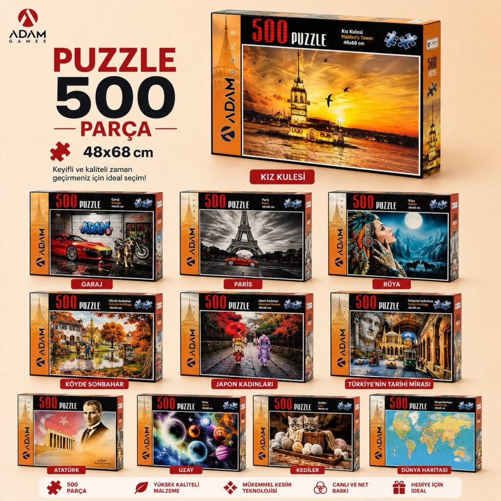 Puzzle 500 Parça