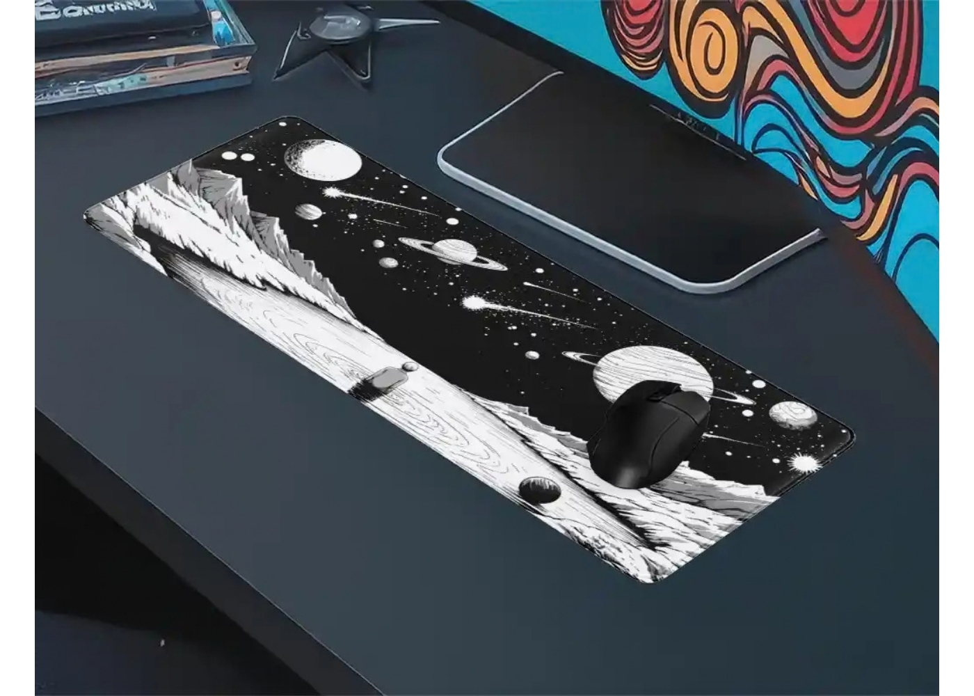 ROWL RW-MP9040-29 90x40 cm Gaming Mousepad XL Speed Seri Kaymaz Taban Dikişli Kenar Oyuncu Mousepad