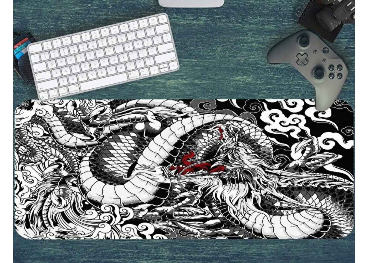 ROWL RW-MP9040-31 90x40 cm Gaming Mousepad XL Speed Seri Kaymaz Taban Dikişli Kenar Oyuncu Mousepad