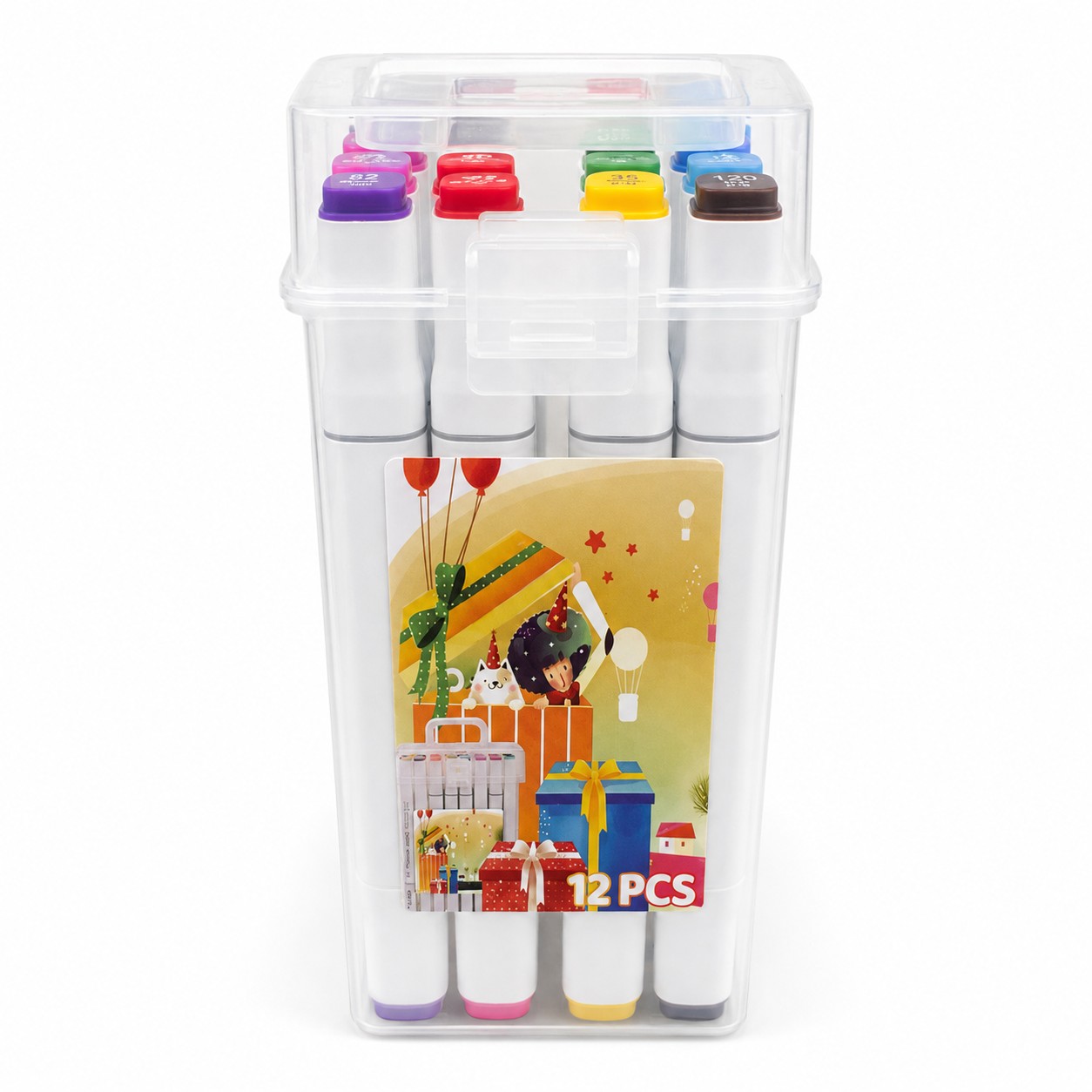 Touch Marker Sanat Kalemi Çift Taraflı 12 Renk