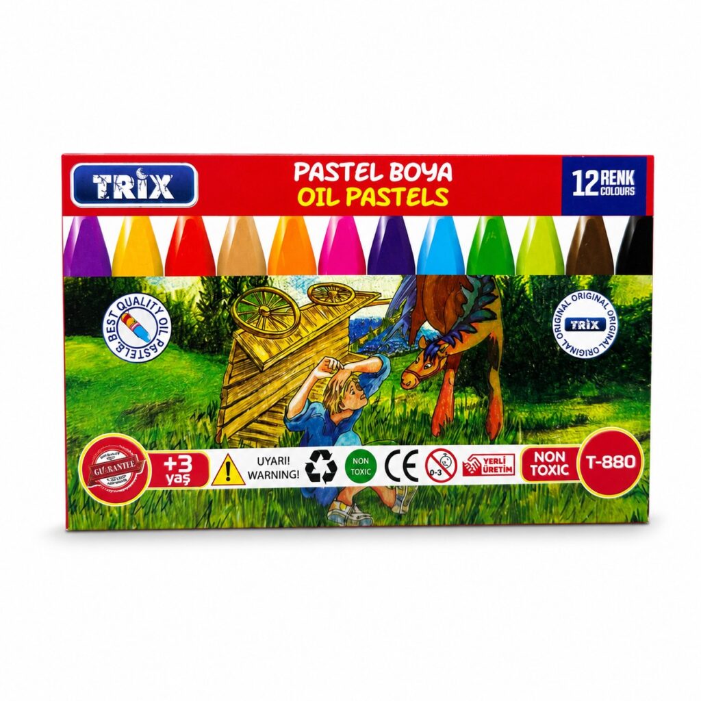 Trix Pastel Boya 12 Renk