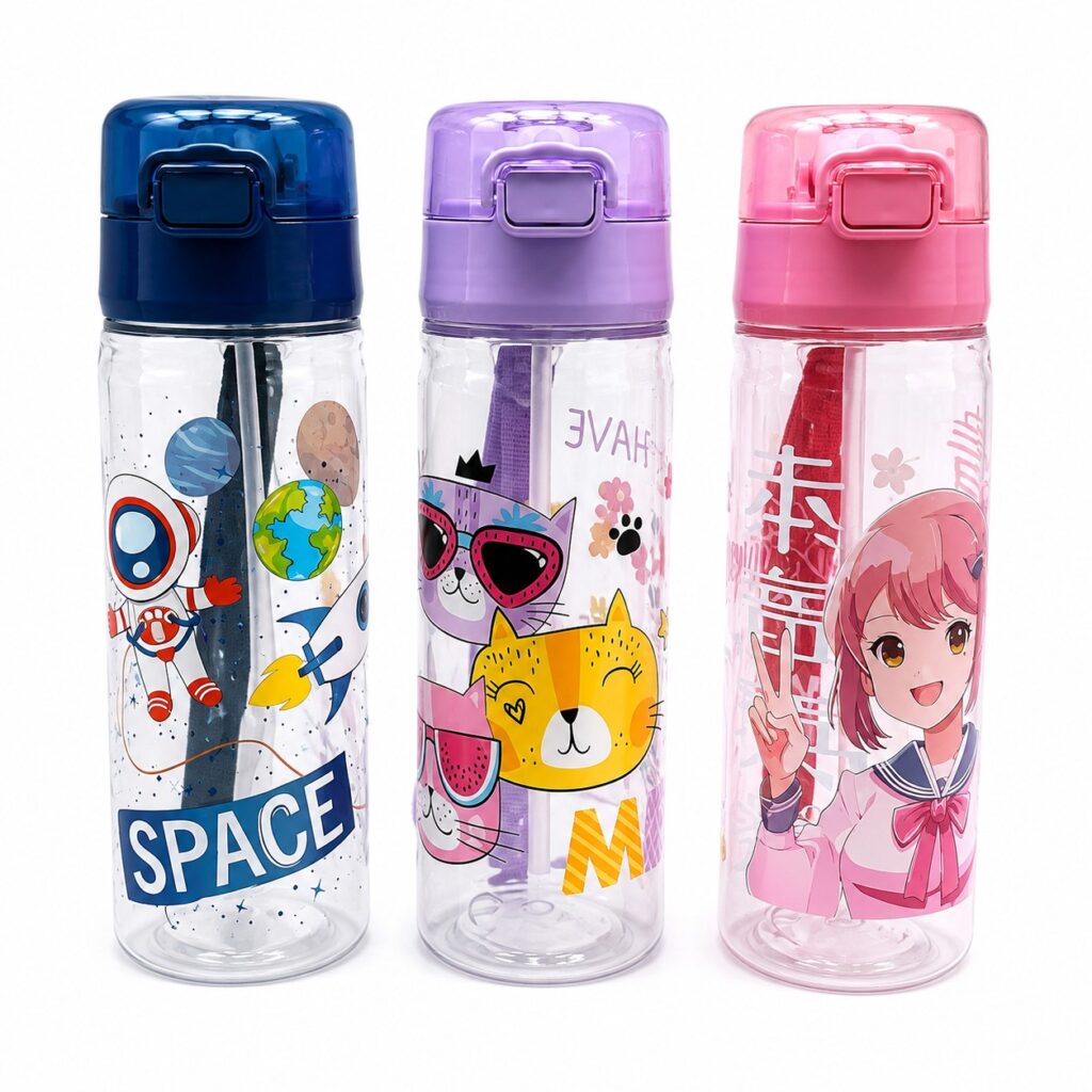 Tuffex Solo Pipetli Plastik Matara 500 Ml *Koli 24
