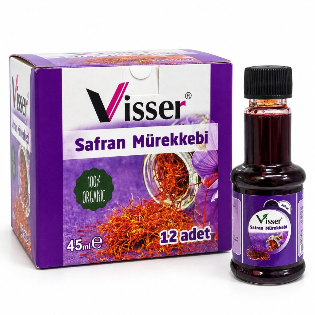 Visser Safran Mürekkebi 45 Ml 12'Li