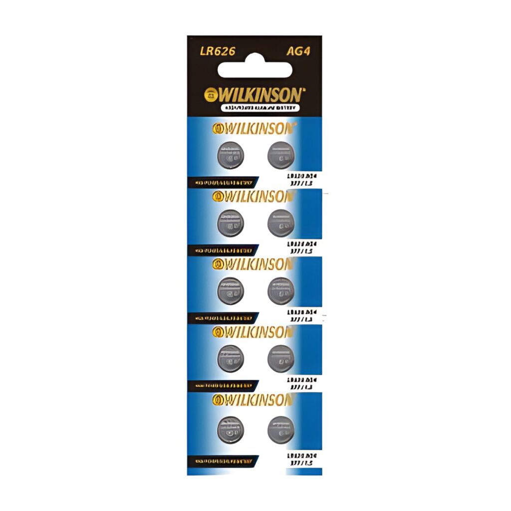Wilkinson AG4 LR626 Alkalin Düğme Pil 10'lu Kart