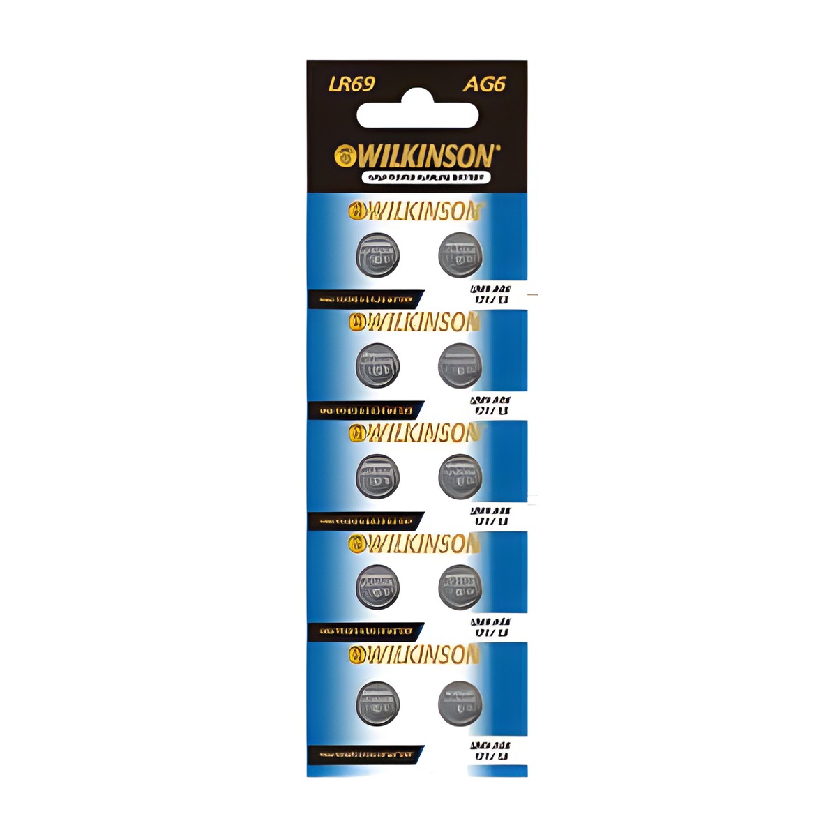 Wilkinson AG6 LR69 Alkalin Düğme Pil 10'lu Kart