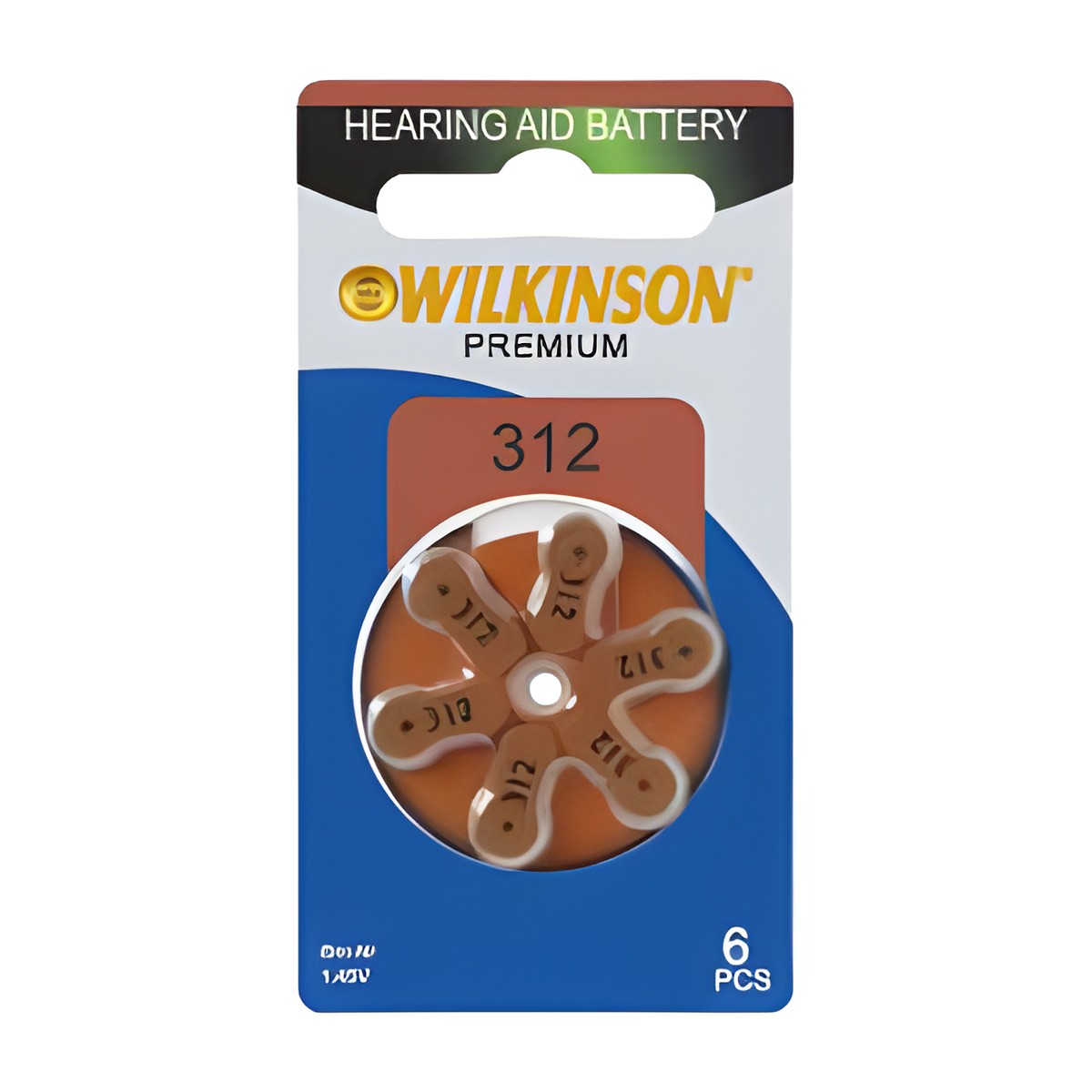 Wilkinson Kulaklık Pili No 312 6'lı