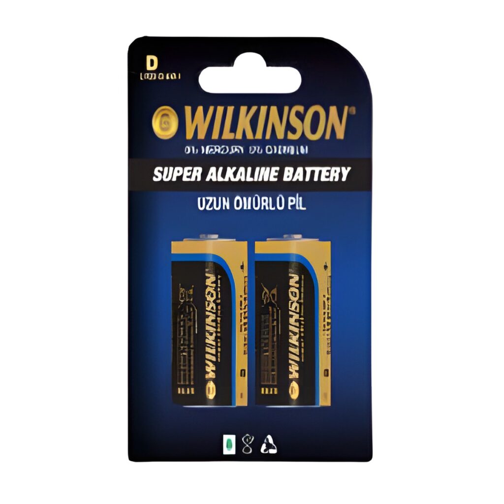 Wilkinson Süper Alkalin D LR20 Büyük Boy Pil 2'li