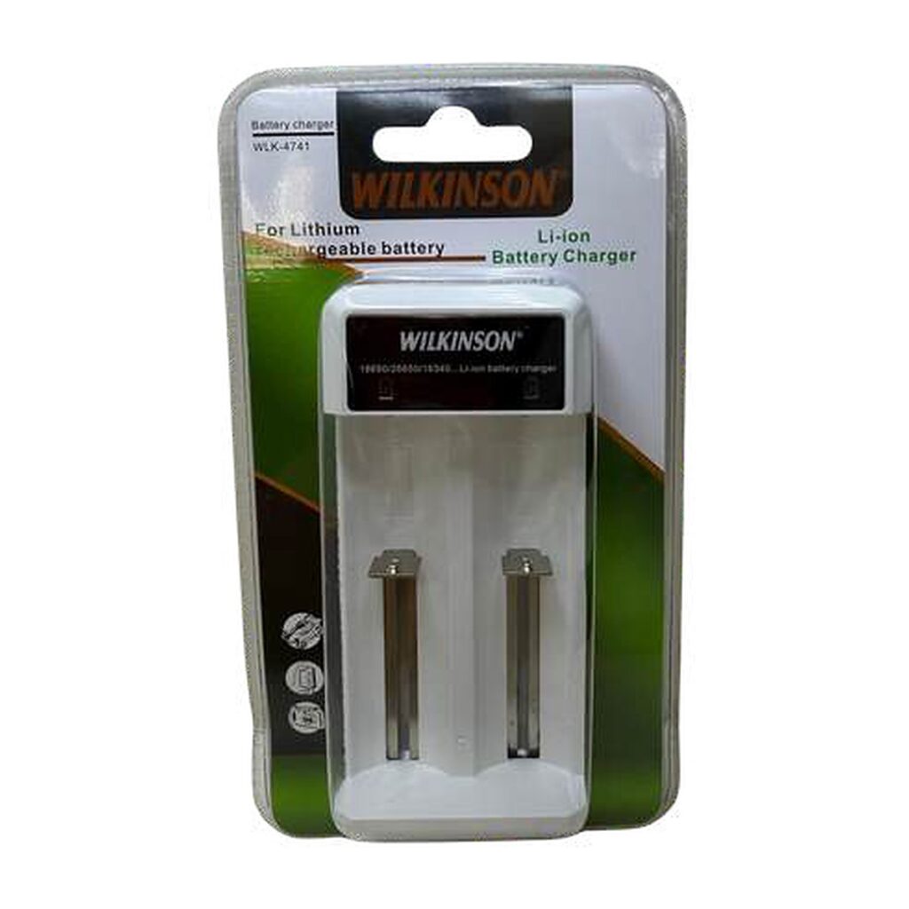 Wilkinson WLK4741 18650 Li-ion Pil Şarj Cihazı 2'li